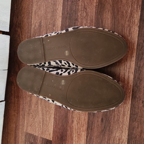 Lucky Brand Slip On Flats Sz 8 - Picture 3 of 5